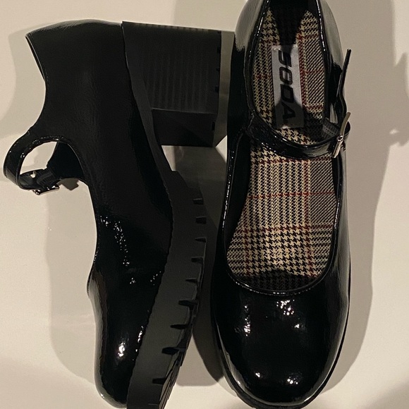 Chunky Soda black chic plateforms - Picture 6 of 10